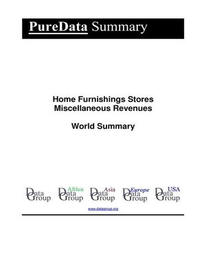 cover image of Home Furnishings Stores Miscellaneous Revenues World Summary